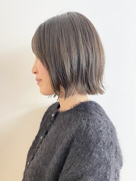 モリオフロムロンドン 松戸店(Morio from London) 【松戸　松田】切りっぱなしボブレイヤー　顔周りレイヤー