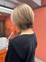 レブ 三条河原町(Reb,)&nbsp;レイヤーボブ/ボブ/ダブルカラー/エンドカラー