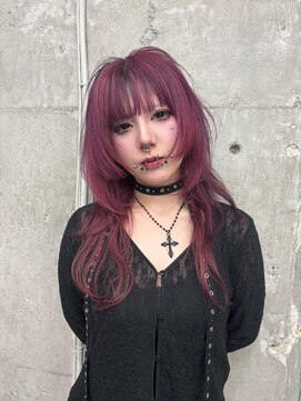 オーン 渋谷(OOn) ダークパープルデザインウルフ