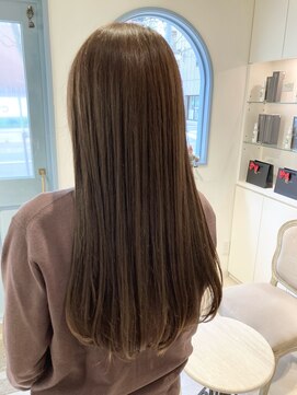 アミュレ ヘア サロン(Amule hair salon) オリーブベージュ2026ブリーチなしでできるおすすめカラー