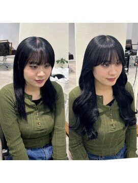 ハイエクステンション 京都駅前店(Hi-Extension) ネイビーブルー ★ mao_243