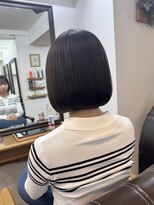 ヘアーサロン ラフリジー(Loufreasy)&nbsp;ロングからバッサリ!!小顔に見える王道内巻きボブ♪