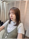 ラベンダーベージュ　髪質改善トリートメント