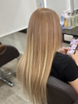グランディールヘアデザイン(grandir hairdesign)&nbsp;プルエクステ/ハイトーン/千葉