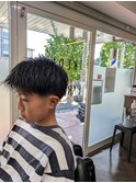 キッズ・ツーブロック。