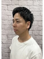 グレイスフルバーバー 赤坂見附店 ツーブロスパイキーアップバング