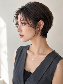 ネオリーブ モカ 川崎チネチッタ店(Neolive mocca) 40代50代60代 大人 ナチュラルショート ミルクブラウン