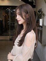 ヘアプレイスソル (HAIR PLACE SoL)&nbsp;透明感ブラウン/レイヤーカット/顔まわりカット