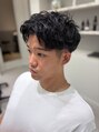 エレノア アネックス銀座(Eleanor)&nbsp;メンズショートにピンパーマ◎くるくるしないけど動くパーマ