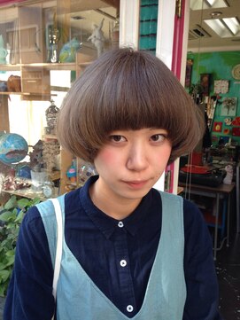 ピエスデシュブー(piece des cheveux) ミルキーマッシュ ボブ