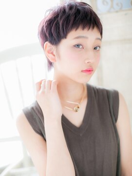 モッズ ヘア 福岡姪浜店(mod's hair) *mod's姪浜*…表情クールに…スマートショートc