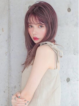 プレスドットサロン 表参道 青山(Press. Salon) ベビーウルフほつれウェーブリラクシーミディ［青山/表参道］