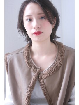 キコ 天神大名西通り店(kico) kico☆ウェーブパーマ×外ハネボブ×アッシュブラウンヘアカタ