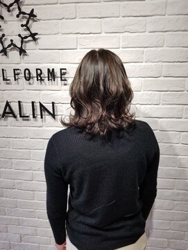 ヘア スパ ビューティー エールフォルム(HAIR SPA BEAUTY YELLFORME) 切りっぱなしボブ