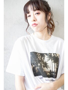 オーバーキャプテンネイキッド(OVER CAPTAIN NAKED) [OVERcaptainnaked] 　summerポニーテール