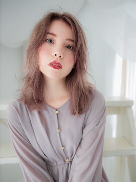 ヘアー アークス 上大岡店(hair ARKS) ハイトーン×ミディアムスタイルARKS上大岡