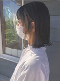 マスクでも重く見えないインナーカラー!