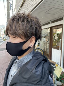 ディアバースデー(Dear Birthday) ゆるっとパーマにハイライト