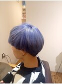 20代30代40代マロンベージュ/Aラインボブ/かきあげ[高田馬場駅]