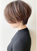 【morio札幌】札幌ショート　大人かわいいハンサムショート