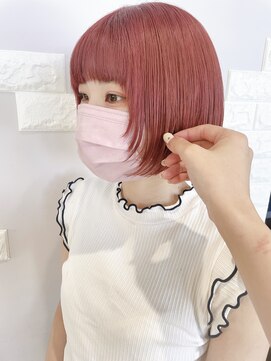 エクラバイナチュラル(eclat by Natural) 顔周りレイヤーボブ