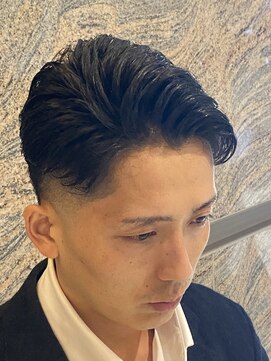 ヒロギンザ 新橋日比谷口店(HIRO GINZA) 手櫛で書き上げるだけでセットがかっこいいとか女性はトリコです