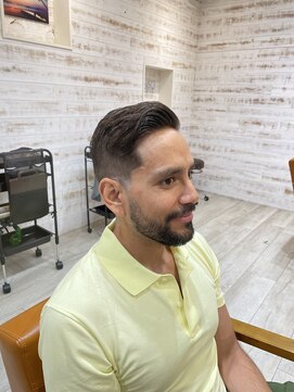 アンソレイユ ヘアー ガーデン(ensoleille hair garden) ラフサイドパート