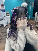 小さめ耳ヘア