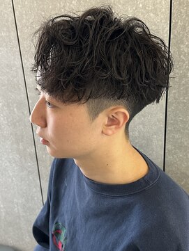 ニアウ 高崎店(Niau) メンズショートパーマシャドーパーマツイストパーマメンズサロン