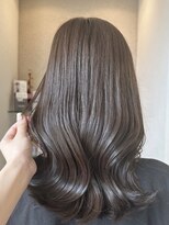 シェール(cher)&nbsp;艶髪/髪質改善カラー/フォギーグレージュ【cher西宮北口：MAYA】