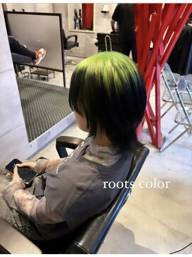 オクルス(OCULUS) 【roots color】green×black