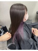 インナーカラーpurple pink