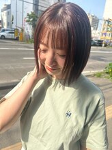 アウラ(aura) ボブストレート