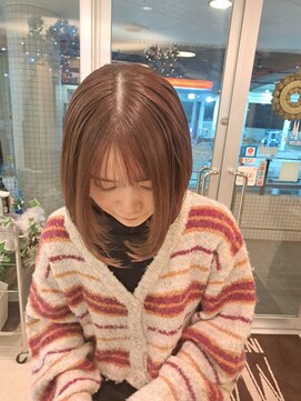 マリーインターナショナル 浦添店(MARIE INTERNATIONAL) ボブミニボブショートボブナチュラルベージュアッシュベージュ