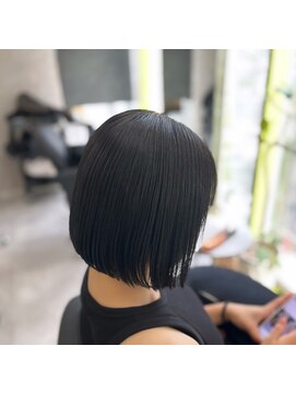 アルドーレ(Ardore) 黒染め使わない！！透明感のあるダークブラック★