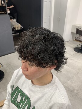 エマ 日吉(emma) 【emma小濱】メンズスパイラルパーマ