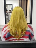 !ダブルカラーハイトーンカラーケアブリーチインナーカラー#原宿