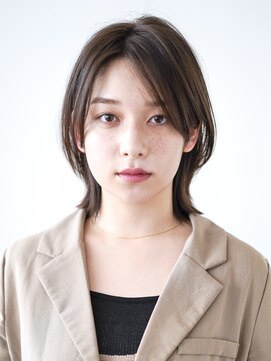 インセプション 銀座(INCEPTION) ミディアム・ボブ/絶壁解消/前髪なし/20代/30代/丸顔