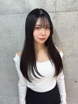 ロンドメリア 天神大名店(Lond Melia)&nbsp;イメチェンヘアスタイル美髪のススメワイドバングブルーブラック