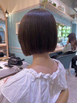 ロンドフルール 大宮東口(Lond fleur) イメチェン外ハネボブ美髪×ブリーチなしレイヤー韓国[大宮］