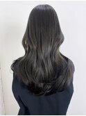 ロング韓国ヘアくびれヘア美髪顔周りレイヤー_ba544201