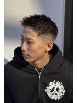 カットハウス ティーズ CUTHOUSE T's フェザーアップフェード