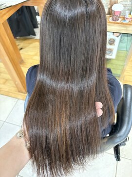 バニラ 重信店(VENIRE) 美髪プリエストレート　乾漆改善