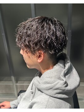 グランツ 天神赤坂(GLANZ) 波巻きスパイラルパーマ/メンズ/メンズパーマ/メンズヘア/眉毛