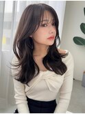 《SOYON》モテ　女っぽ暗髪レイヤー　ロング