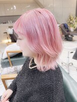 デイズ(days)&nbsp;ベビーピンクカシスレッドハイトーンカラー韓国ミディアム