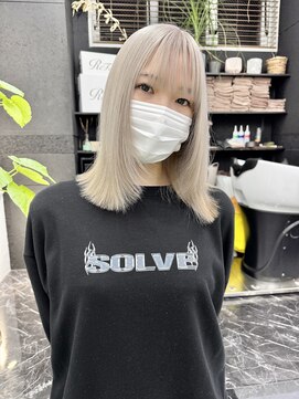 チュダック(ChuDuck) 《ミルクティー》高発色ハイトーン/ケアブリーチ/ダブルカラー