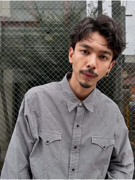 ヒュージ 三軒茶屋(huge) スパイキーショート/ニュアンスパーマ/メンズカット/メンズ