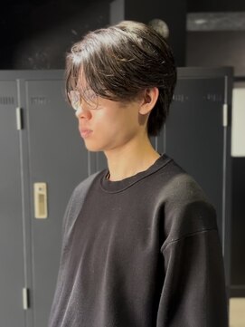 アウル 心斎橋(owl) センターパート/フェザーパーマ/ニュアンスパーマ/メンズパーマ