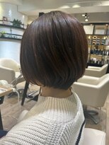 ジュイール(jouir)&nbsp;三鷹白髪ぼかしハイライトショートボブウルフショートカット韓国
